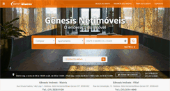Desktop Screenshot of genesisimoveis.com.br