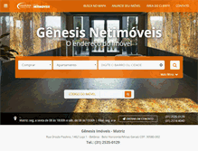 Tablet Screenshot of genesisimoveis.com.br